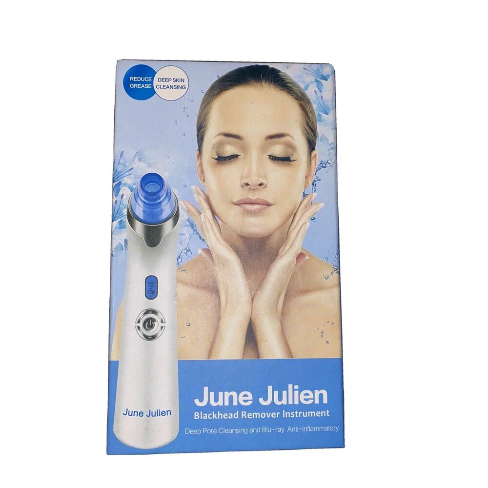 June Julien Blackhead Vacuum Remover - Blue